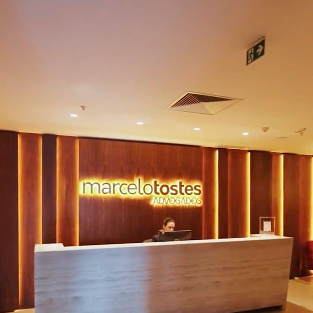 Projeto de website jurídico institucional do Marcelo Tostes Advogados