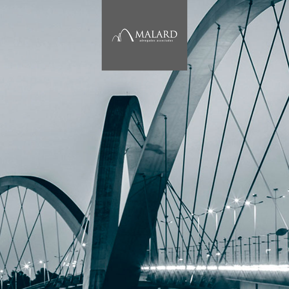 Website institucional do Malard Advogados desenvolvido pela Alínea Conecta